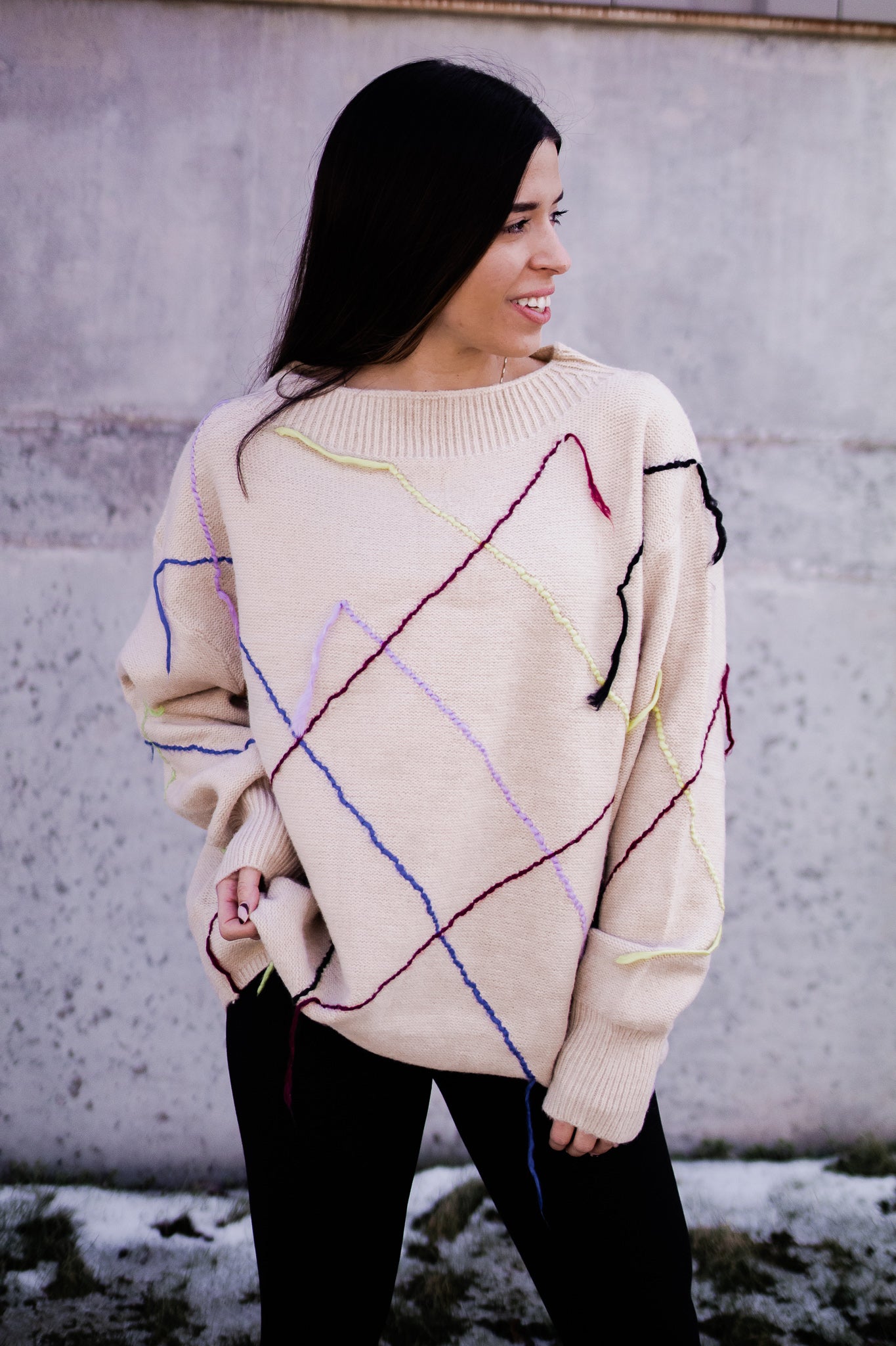Effortless Pullover *Oatmeal Multi*