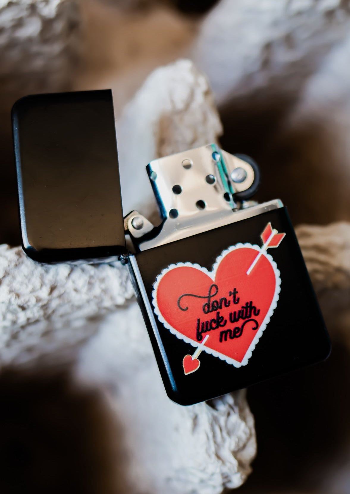 Dont F*ck With Me Refillable Zippo Lighter