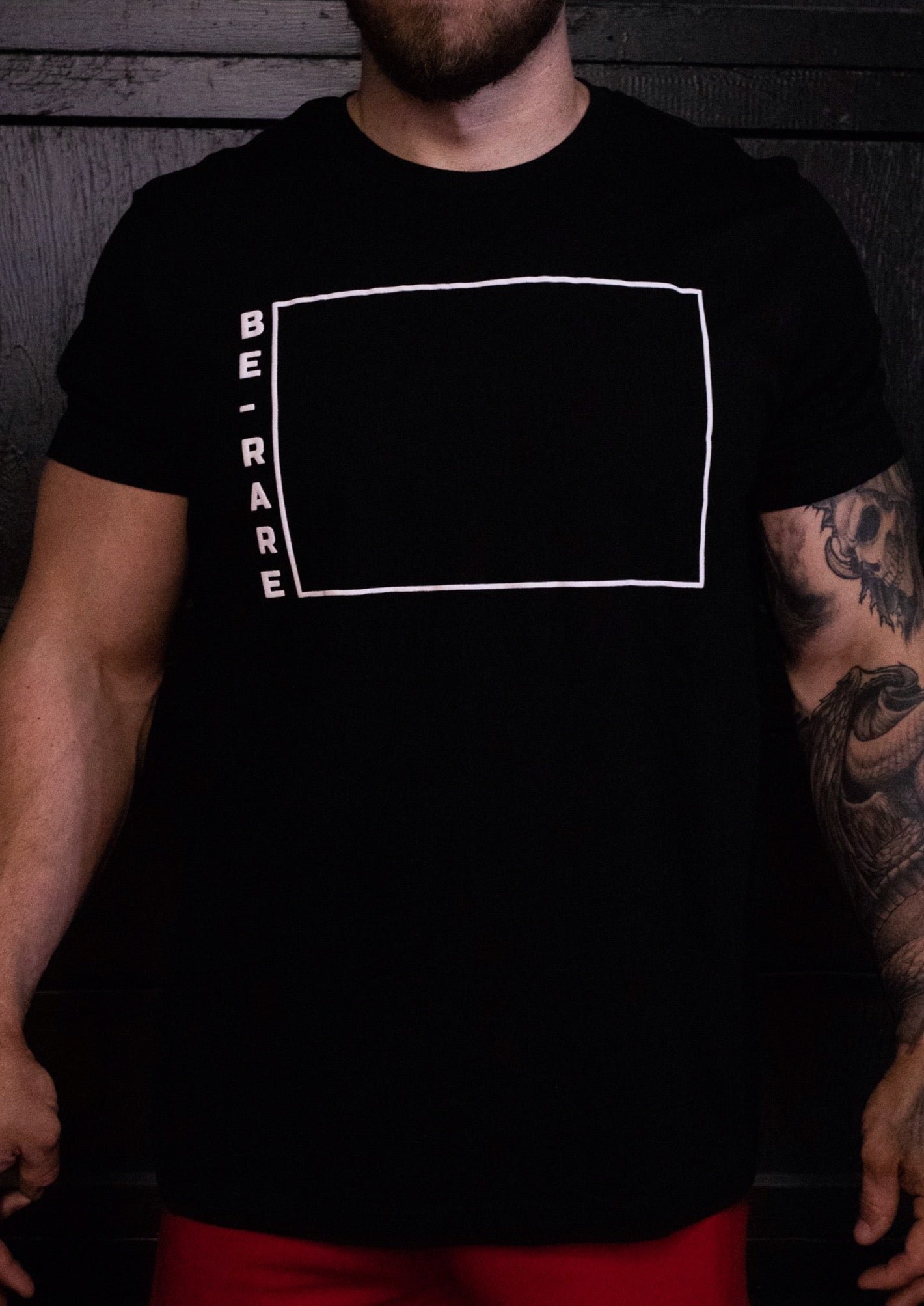 Exclusive Be Rare X Fred Puff Print "Think Outside The Box" Unisex Tee
