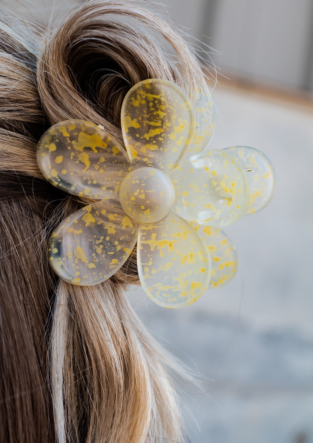 Splatter Heartbreaker Flower Claw *5 Color Options*
