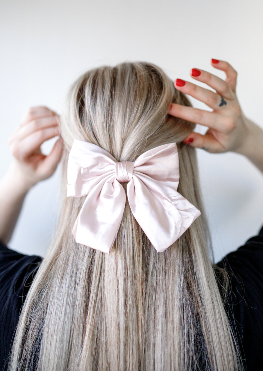 Silk Bow Barrettes *Multiple Colors*