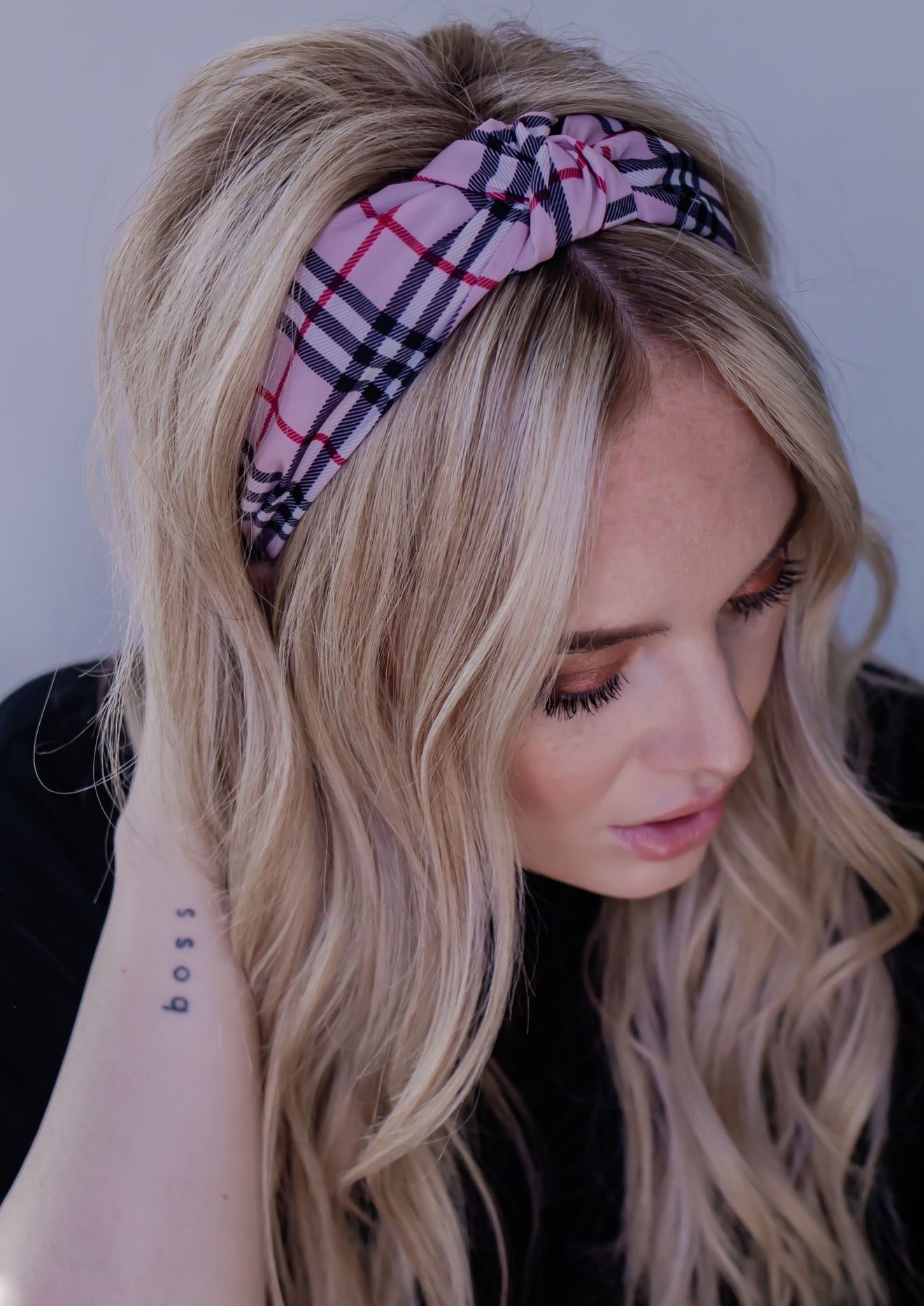 Plaid Headbands