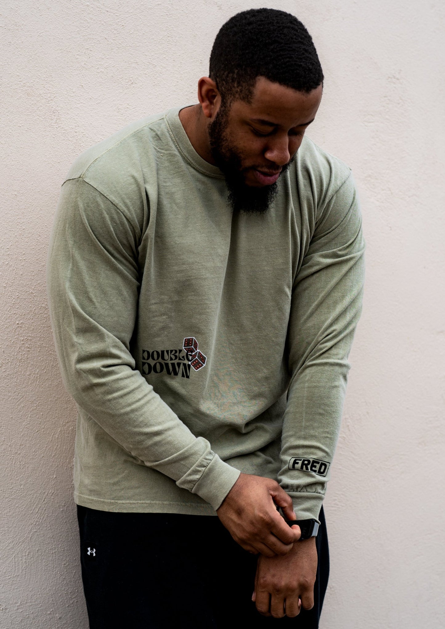 Fred Original Design I bet On Myself Long Sleeve tee