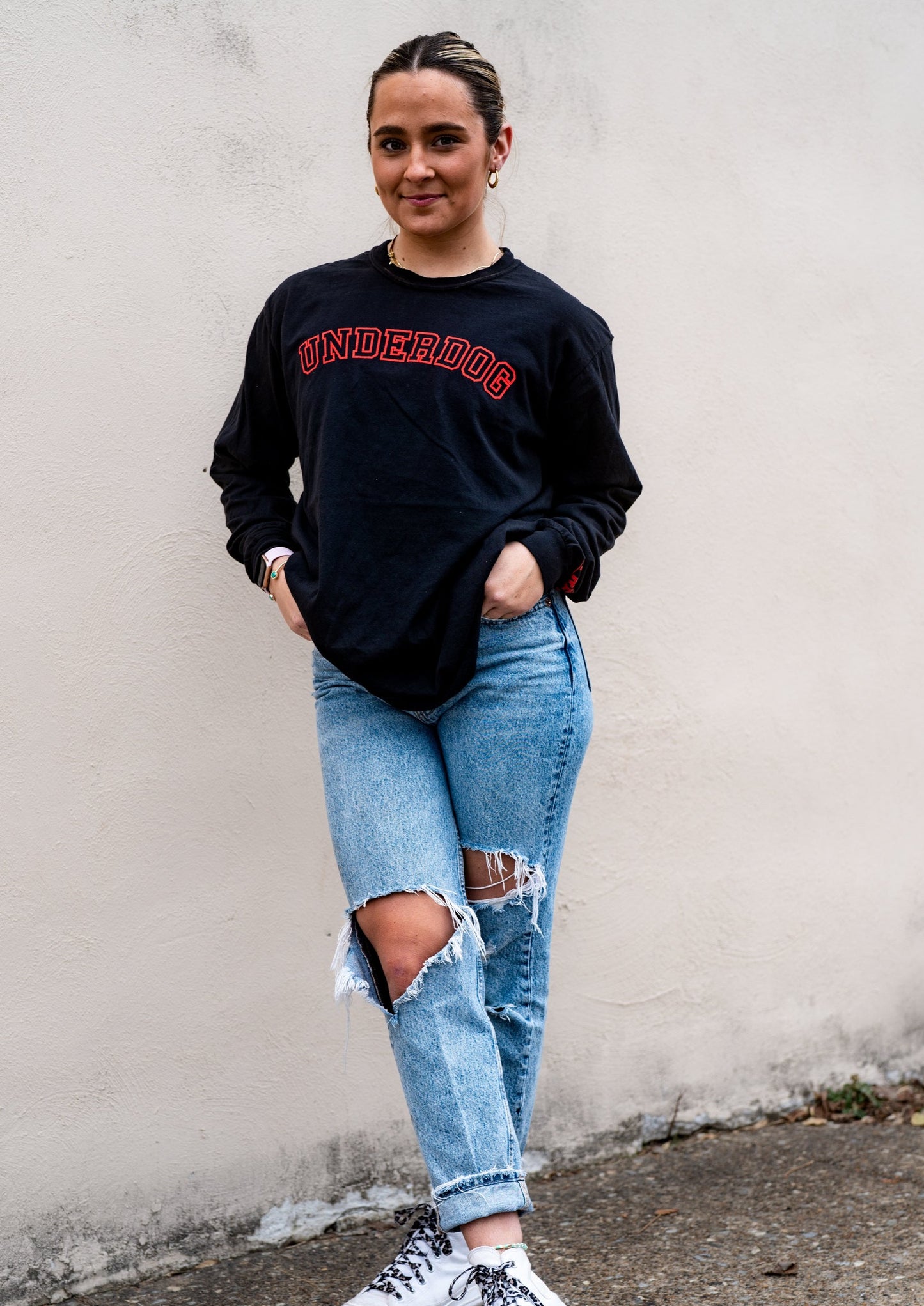 Fred Original Design Underdog Long Sleeve tee *2 Color Options*