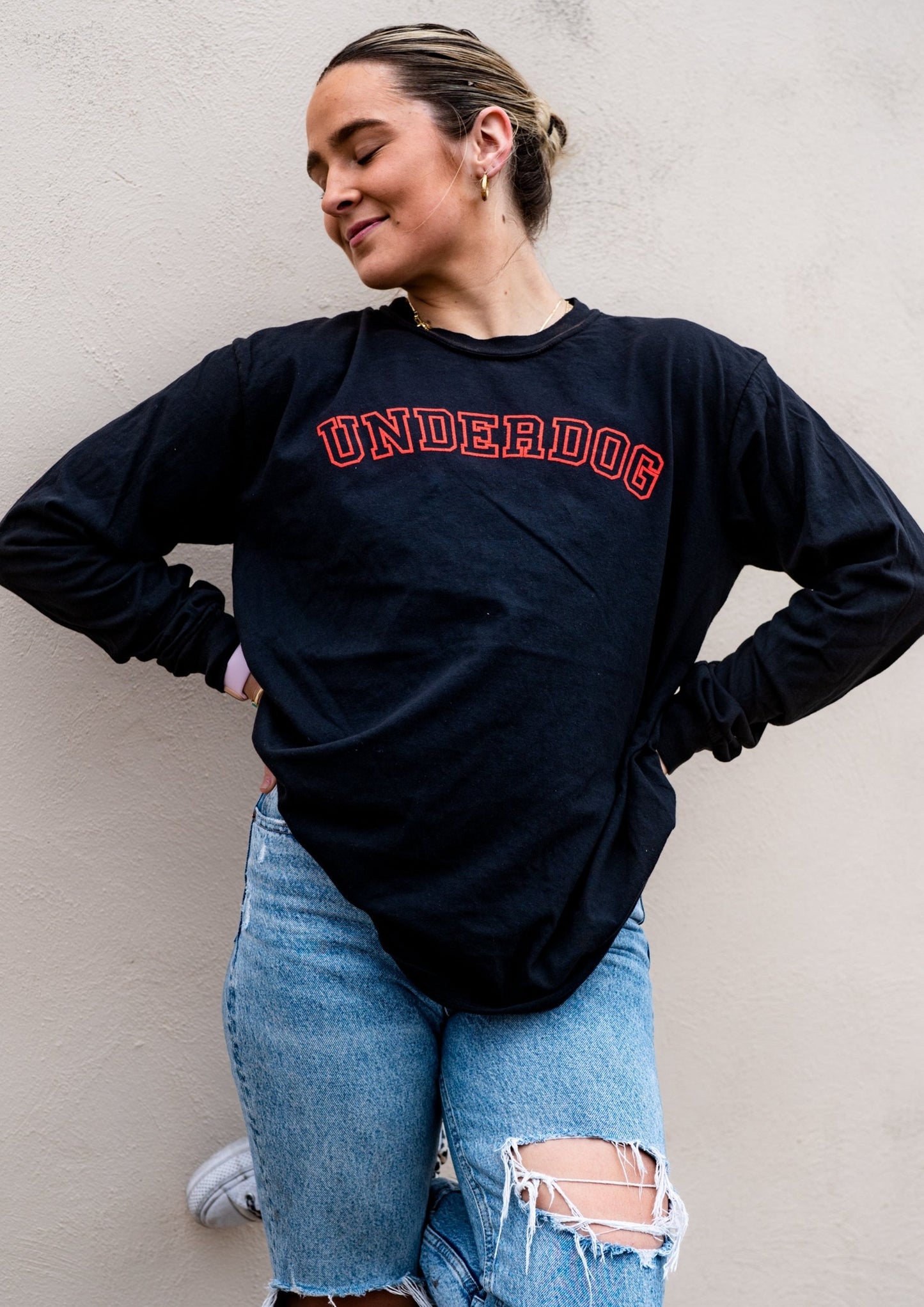 Fred Original Design Underdog Long Sleeve tee *2 Color Options*