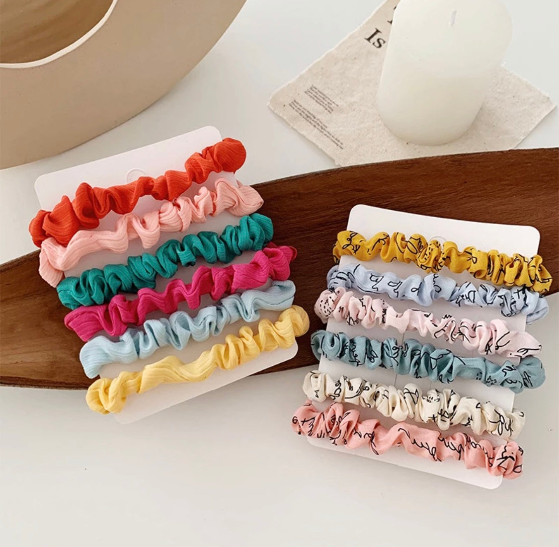 Multi-Color Ponytail Set
