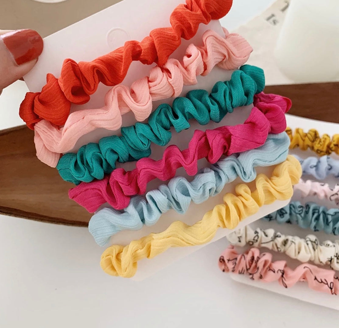 Multi-Color Ponytail Set