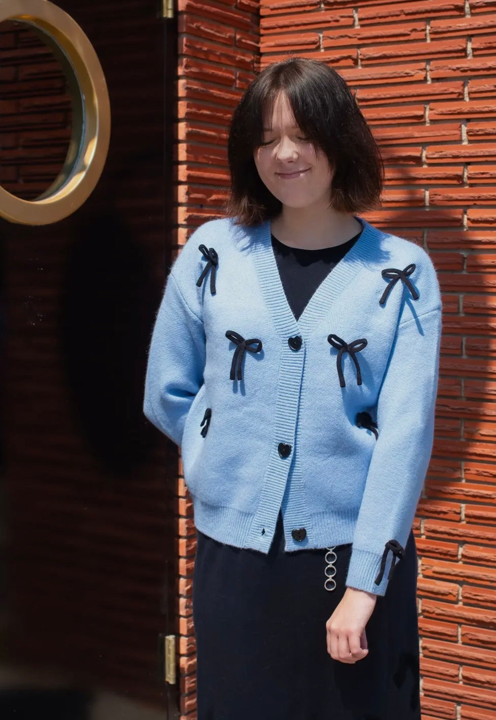 Bow Cardigan