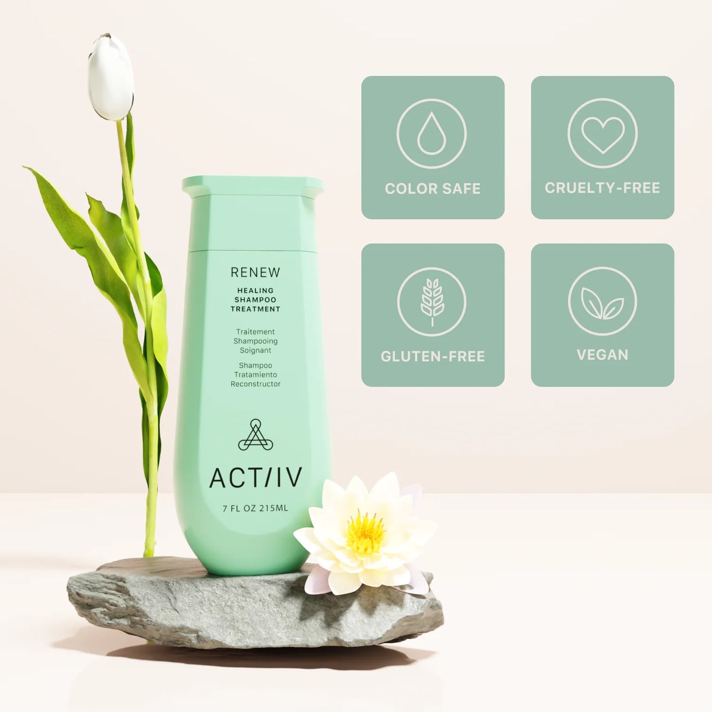 ACT IIV Renew Healing Cleansing Shampoo Treatment