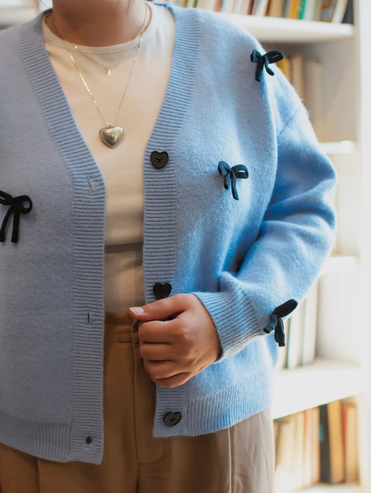 Bow Cardigan