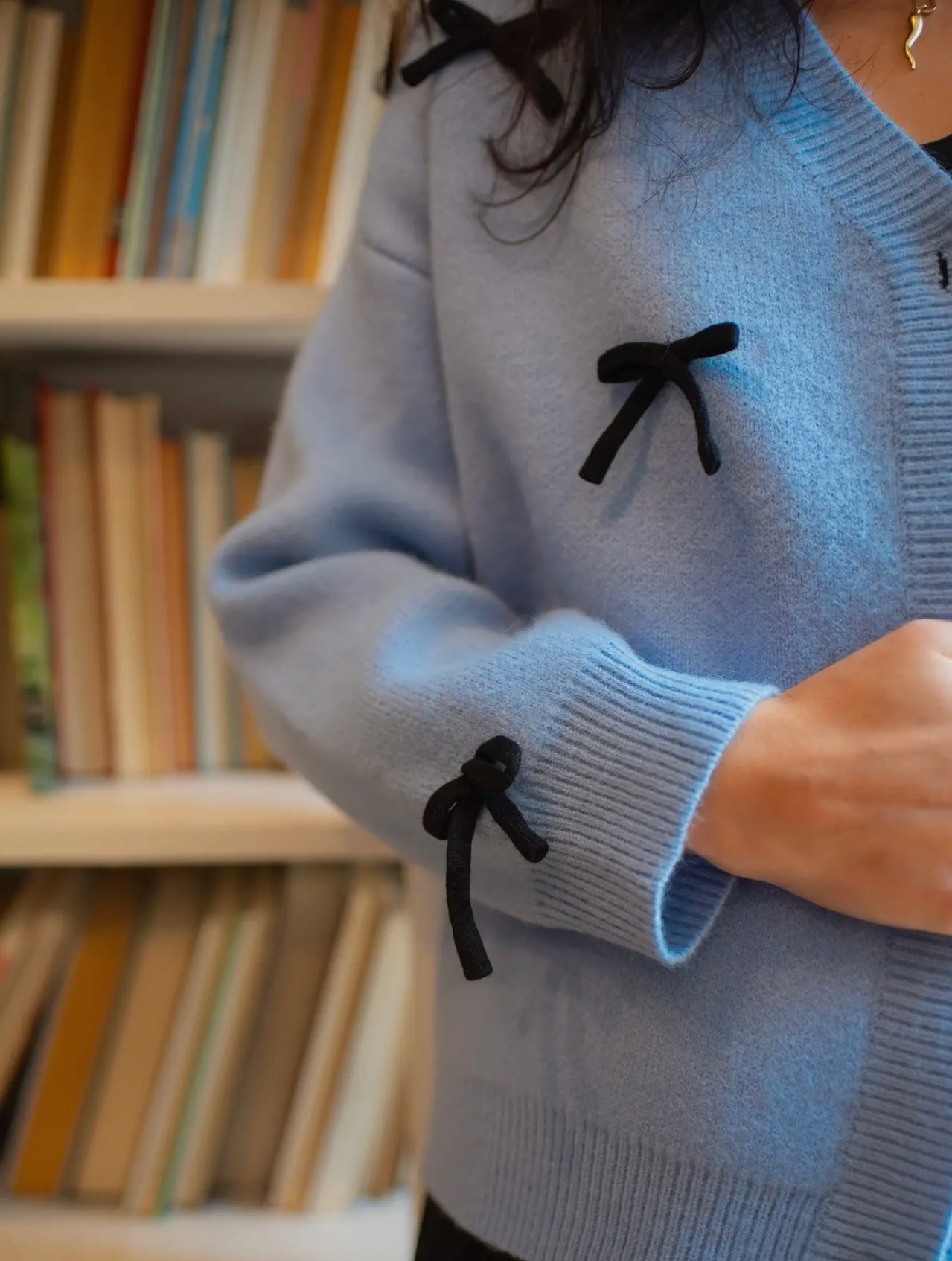 Bow Cardigan