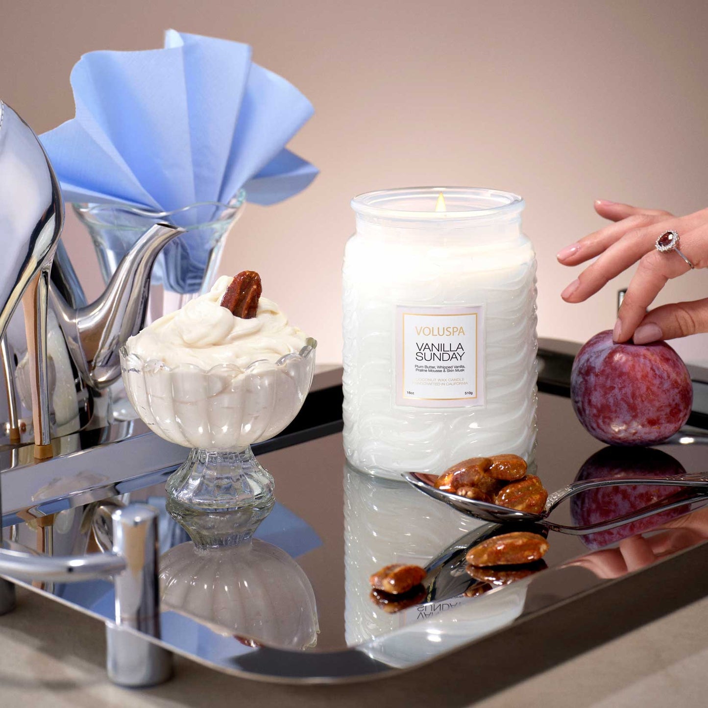 Voluspa Vanilla Sunday Candle - * Multiple Sizes *