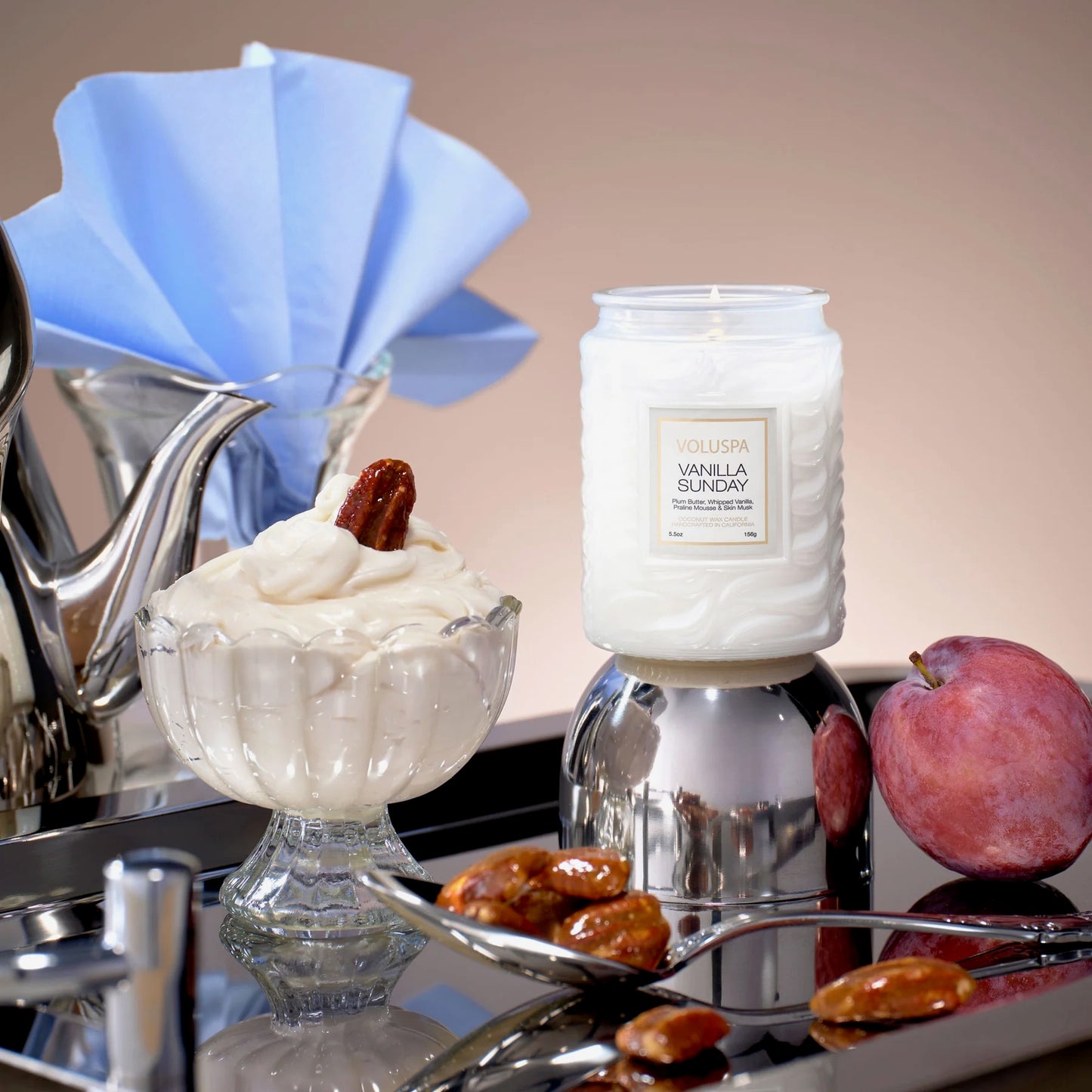 Voluspa Vanilla Sunday Candle - * Multiple Sizes *