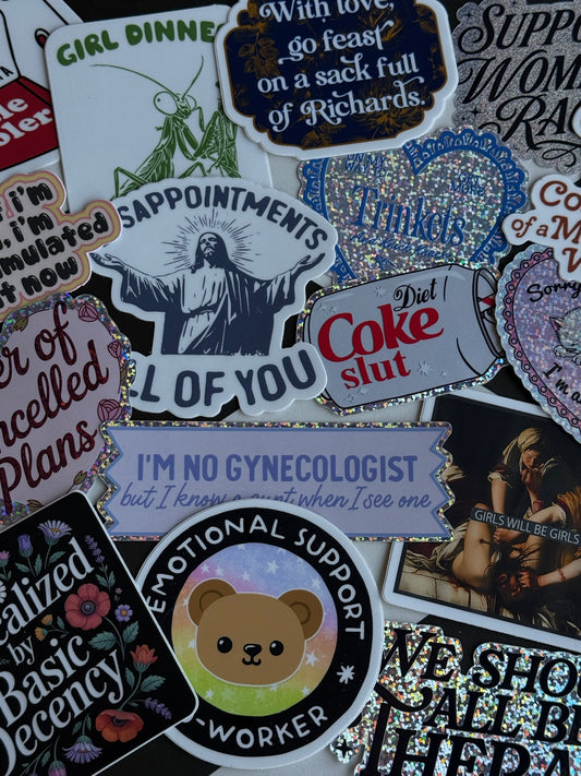 Graphic Stickers- * Multiple Options *