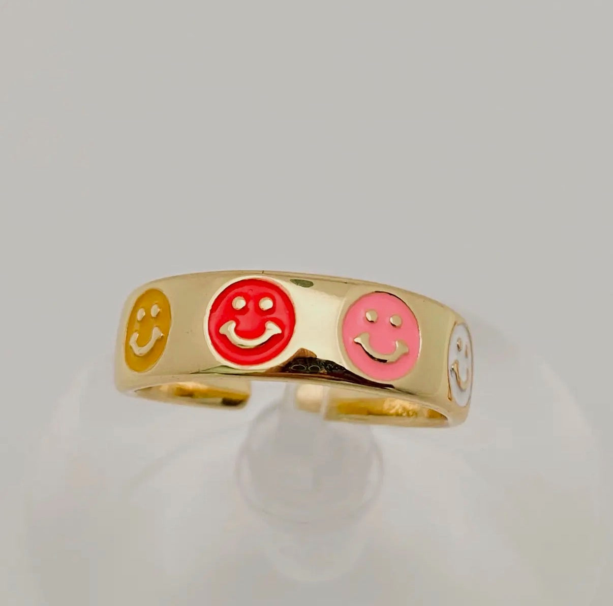 Color Pop Love Adjustable Ring Collection