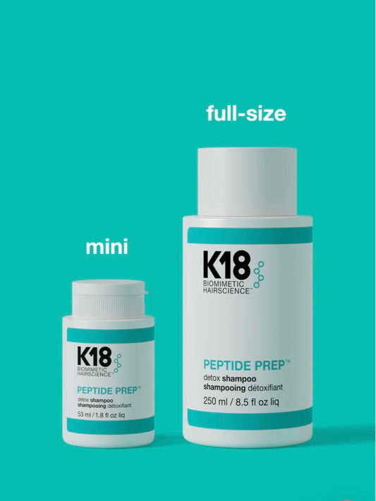 K18 PEPTIDE PREP Detox Shampoo - * 2 Sizes *