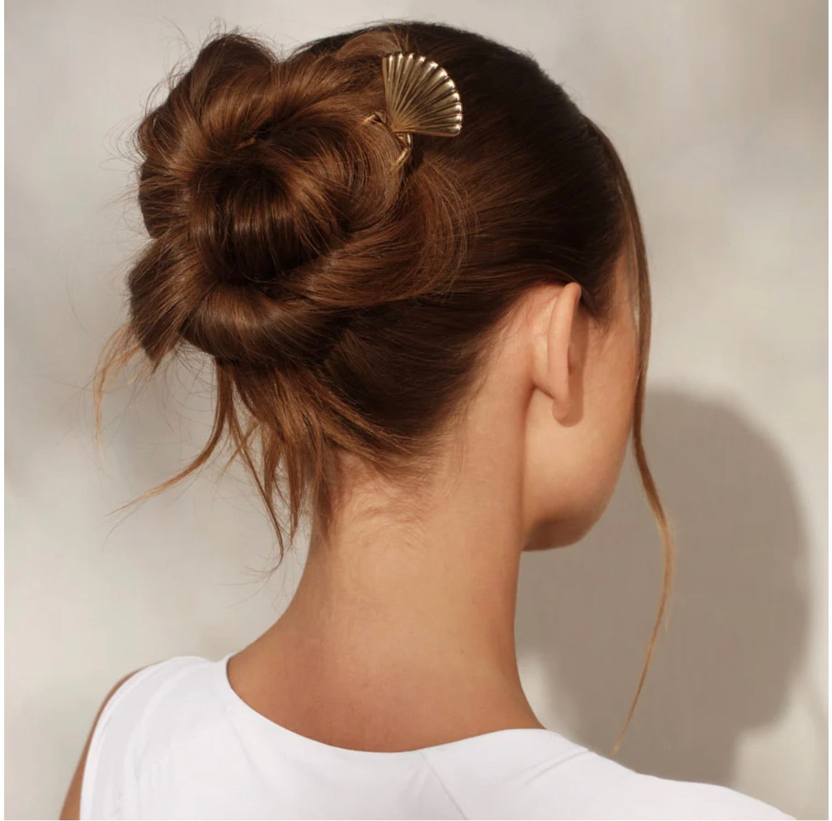 Kitsch Metal Clam Shell French Hair Pin
