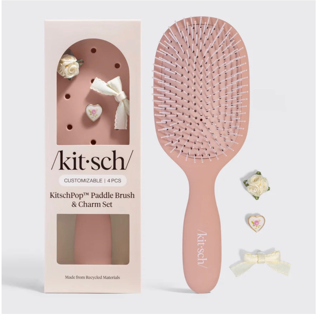 KitschPop™️ Paddle Brush in Terracotta