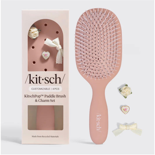 KitschPop™️ Paddle Brush in Terracotta