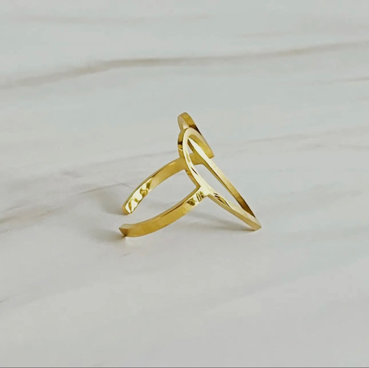 Open Heart Lovely Ring