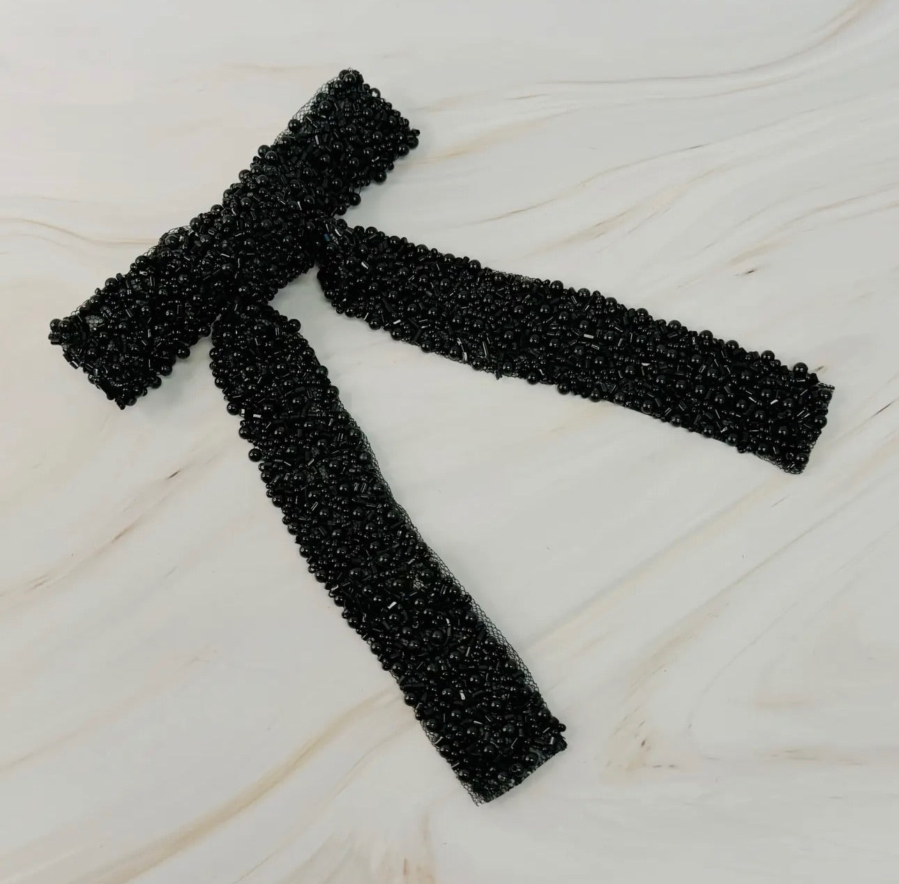 Luxe Beaded Pretty Bow Barrettes * Multiple Colors *