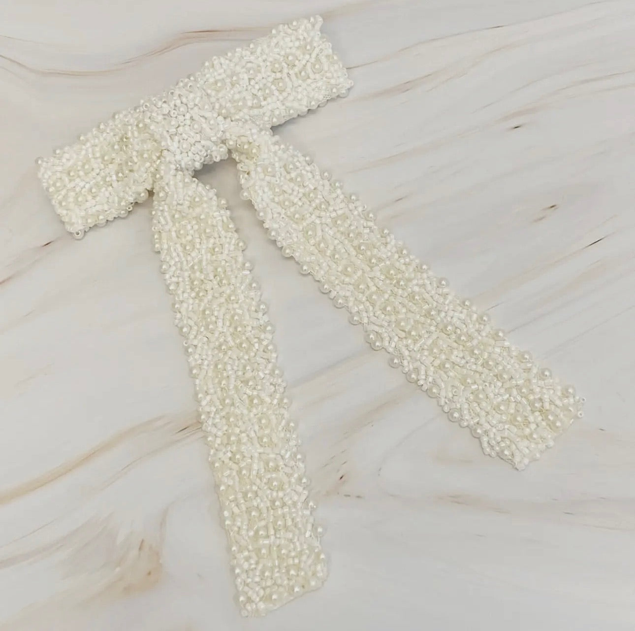 Luxe Beaded Pretty Bow Barrettes * Multiple Colors *