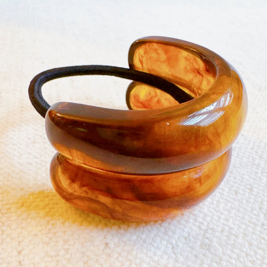 Tortoise Dome Hair Tie