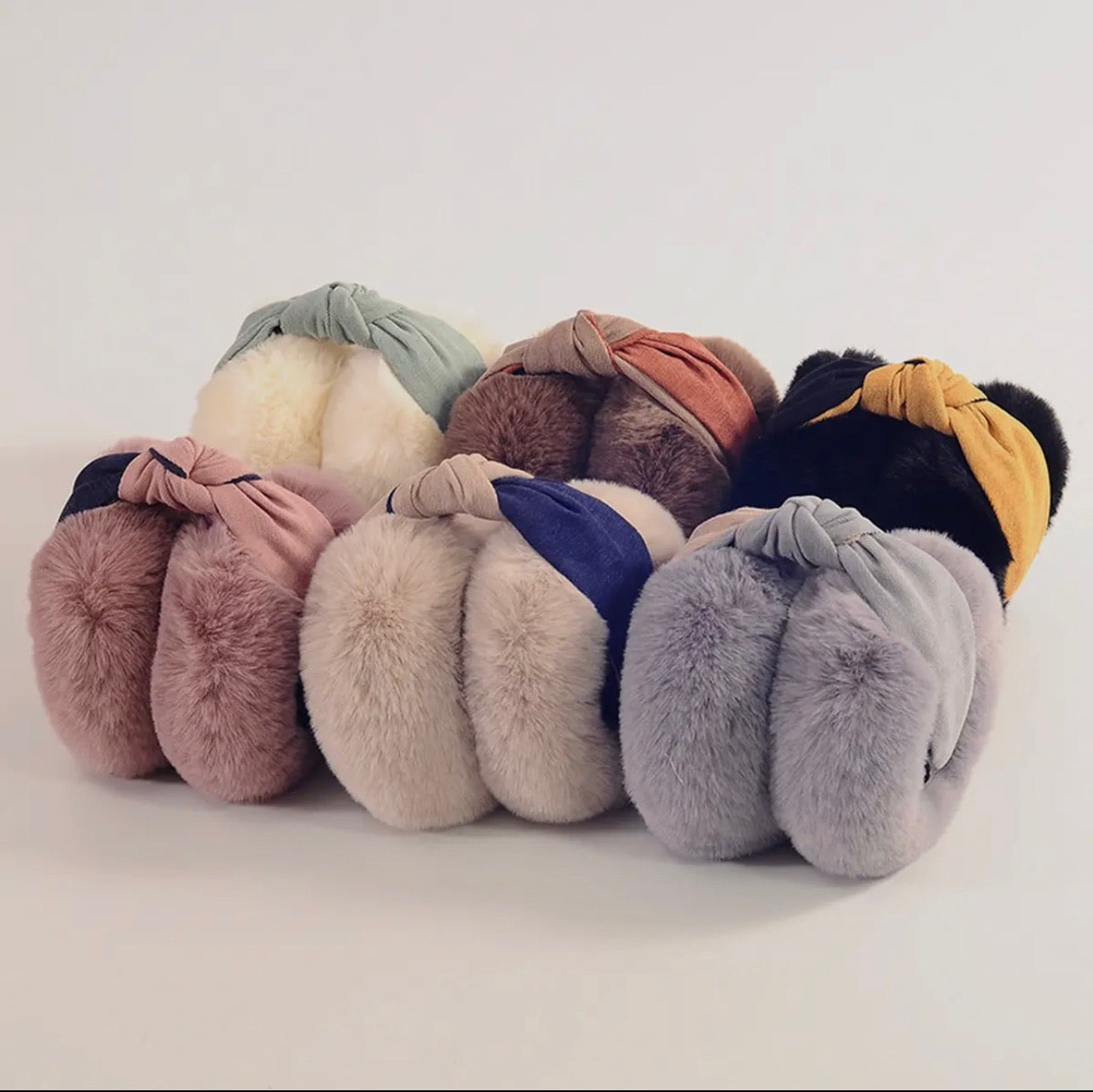 Two-Toned Ear Muffs - * Multiple Colors *