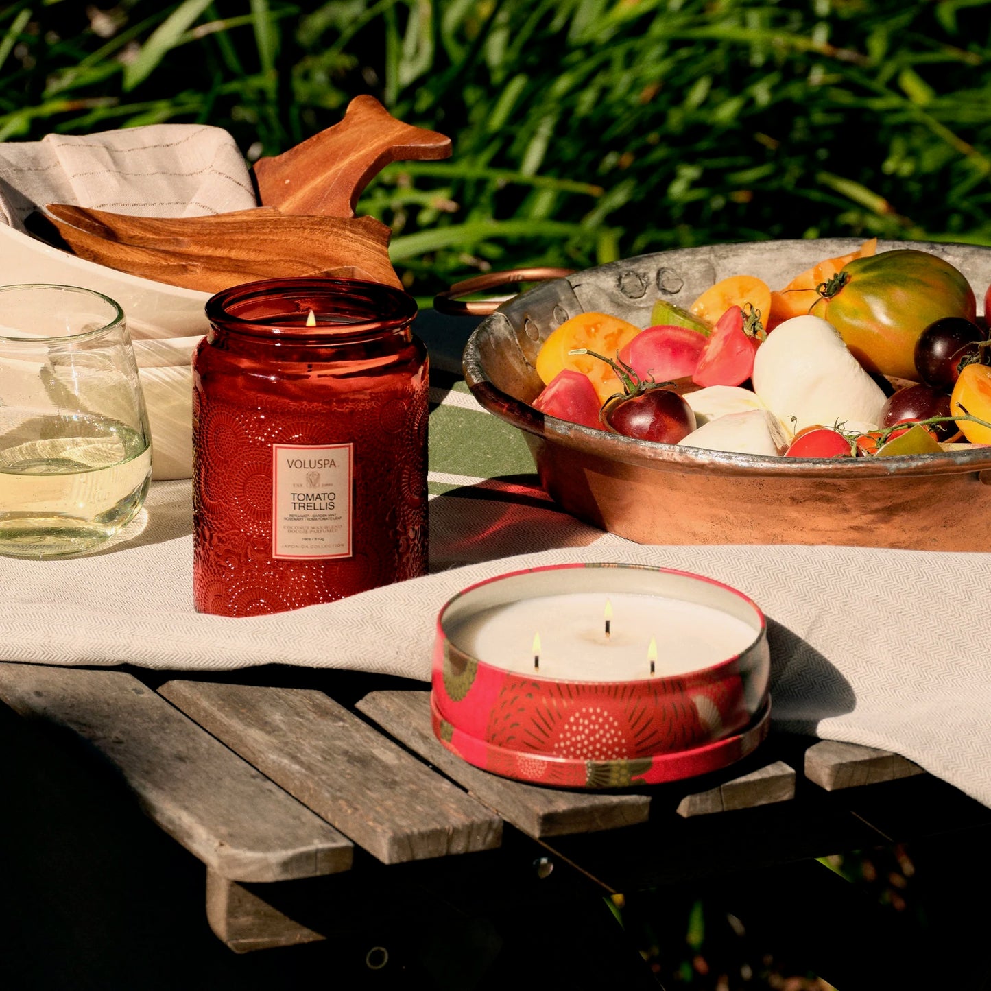 Voluspa Tomato Trellis Candle- * Multiple Sizes *