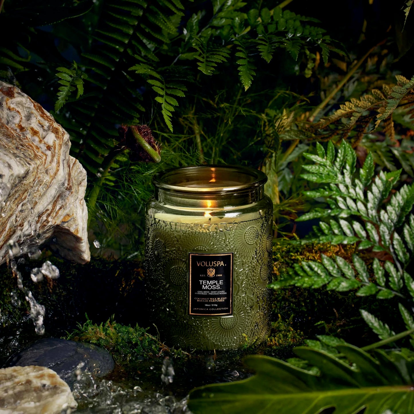 Voluspa Temple Moss Candle