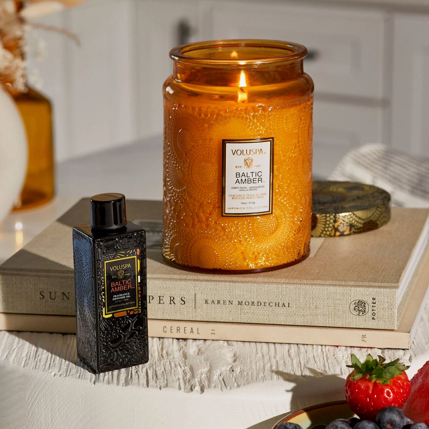Voluspa Baltic Amber Candle