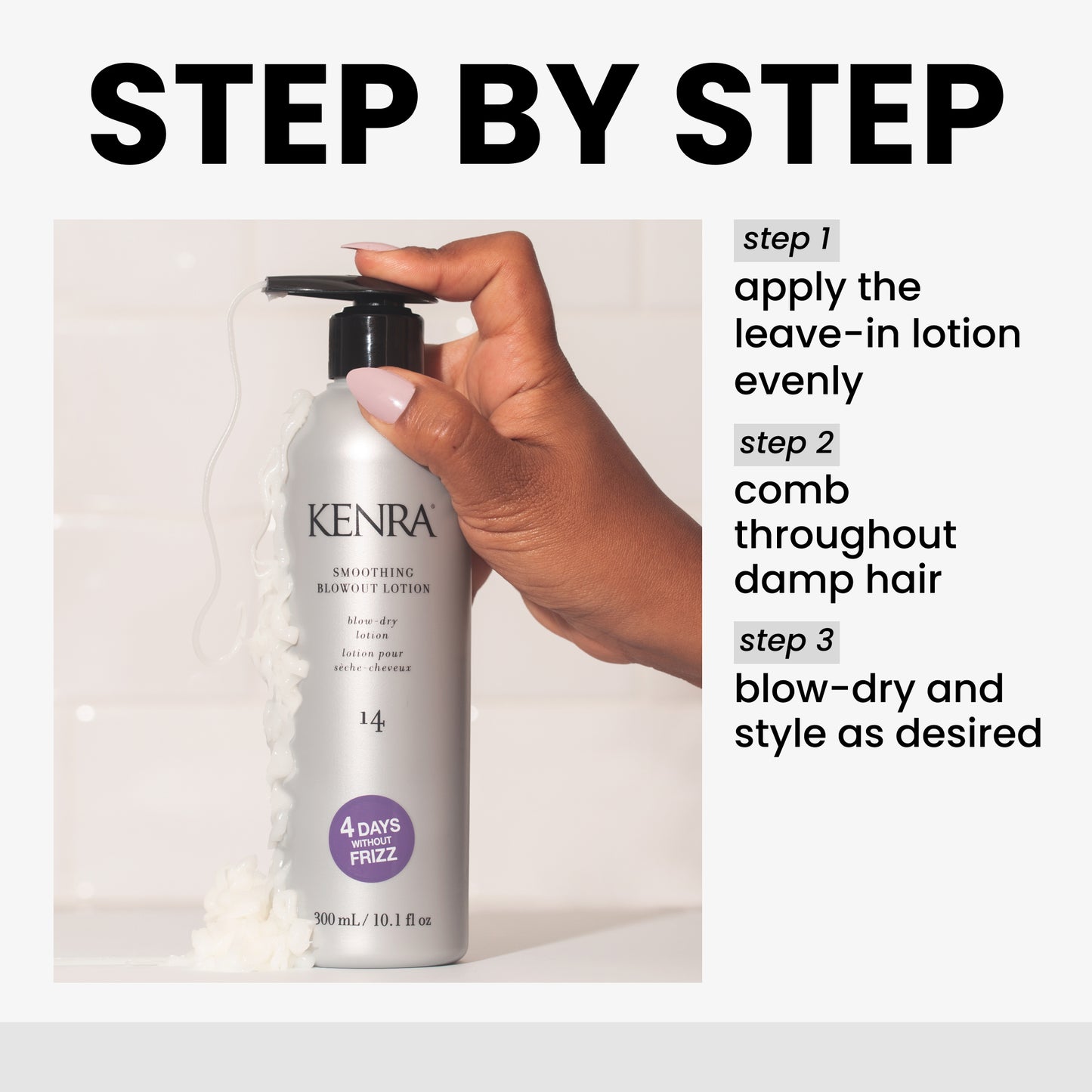 KENRA Smoothing Blowout Lotion 14
