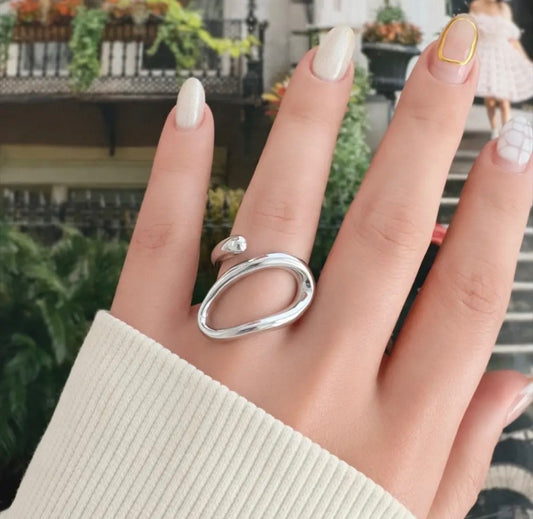 Luna Loop Open Ring