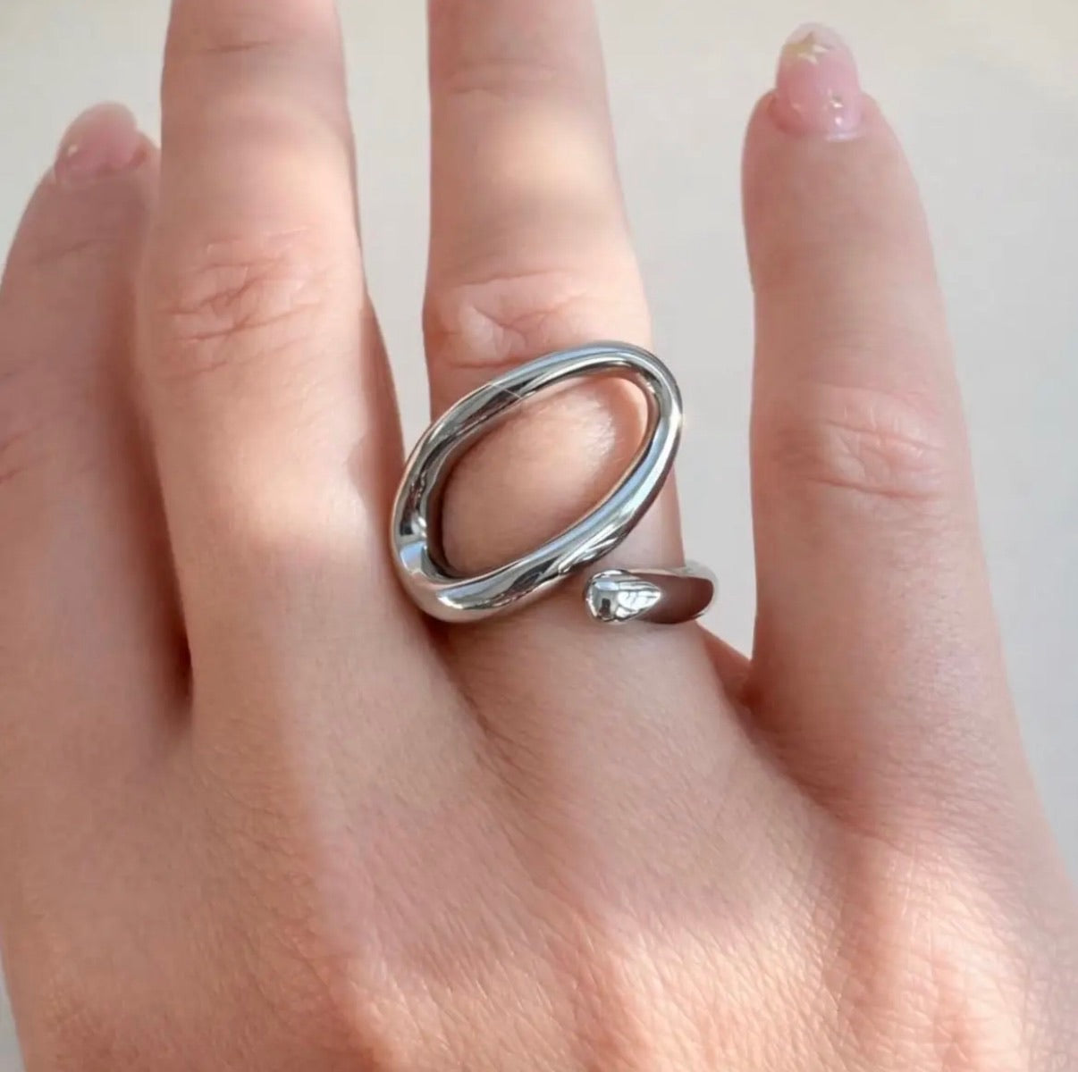 Luna Loop Open Ring