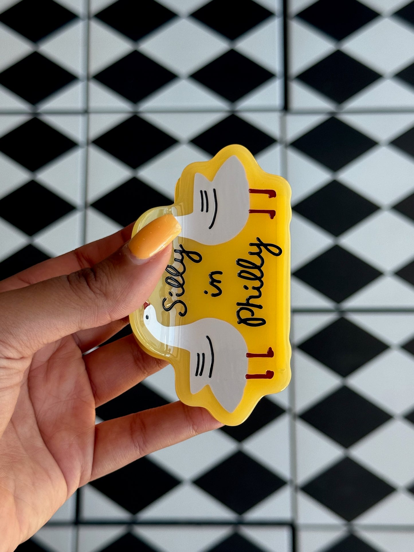 Silly Goose Hair Claw Clip