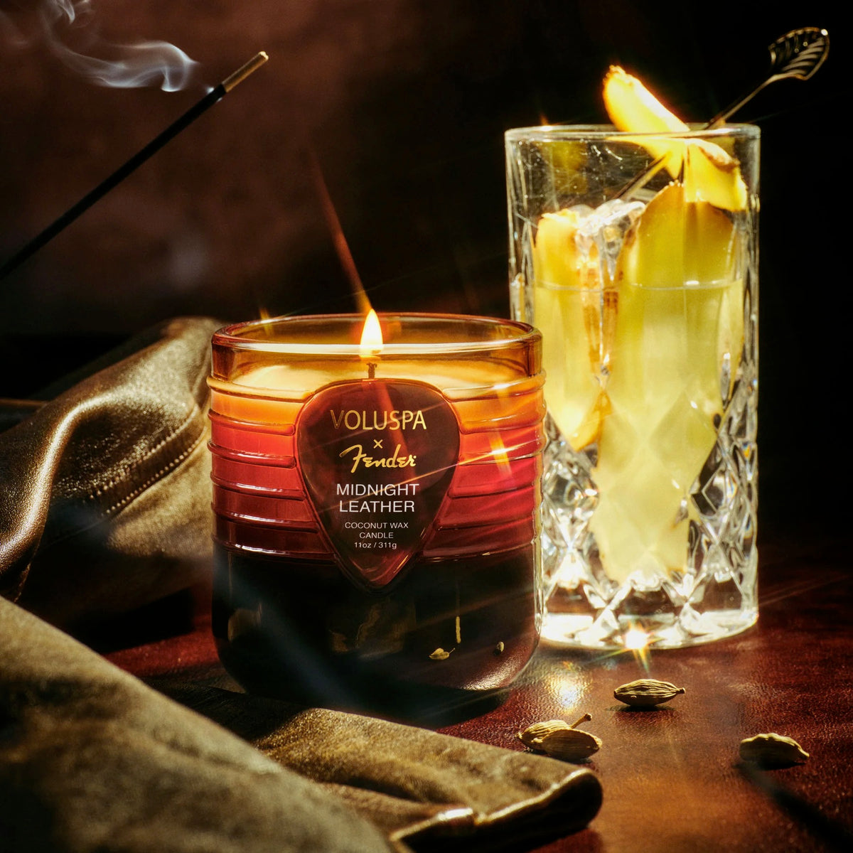 Voluspa x Fender Candles - * Multiple Scents *