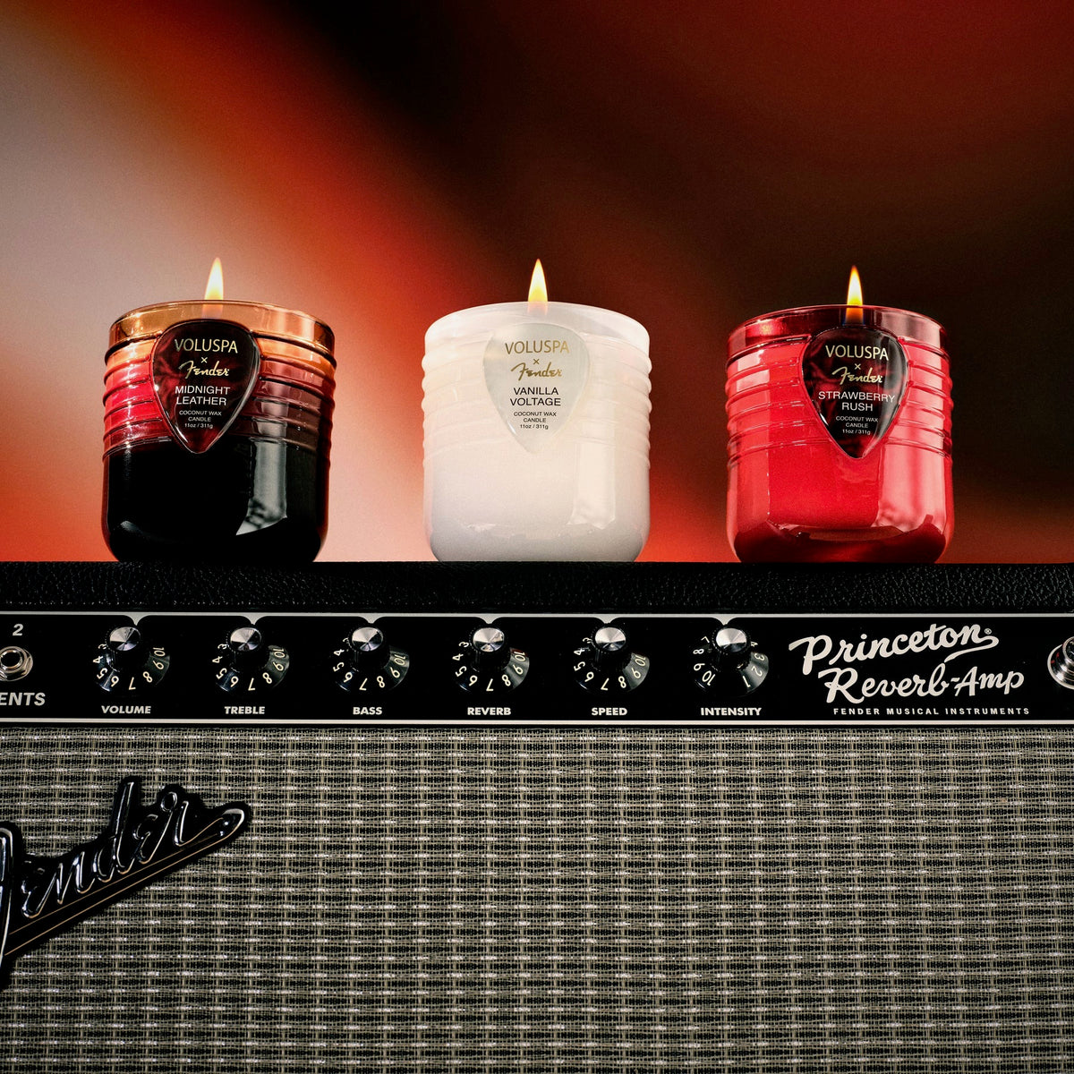 Voluspa x Fender Candles - * Multiple Scents *