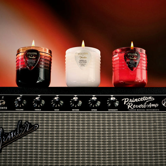 Voluspa x Fender Candles - * Multiple Scents *