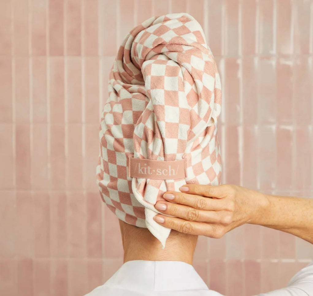 Kitsch XL Hair Towel Wrap- *2 Colors*