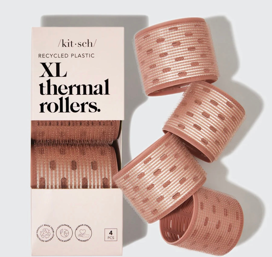 Kitsch XL Thermal Rollers 4pc Set