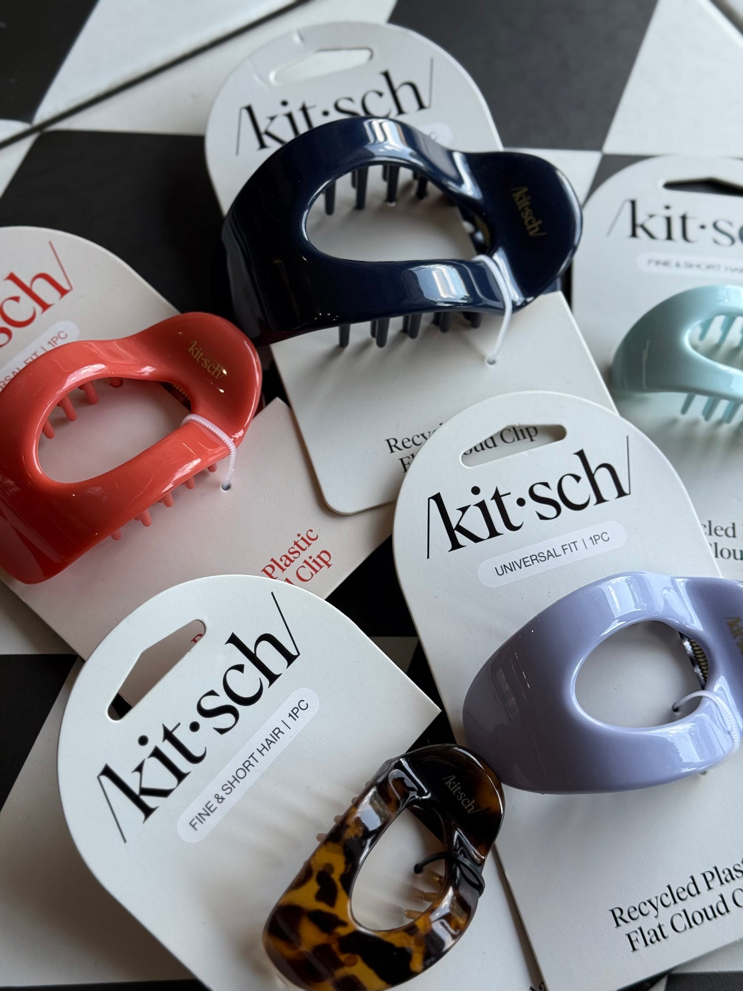 Kitsch Flat Cloud Clip- * Multiple Sizes & Colors *
