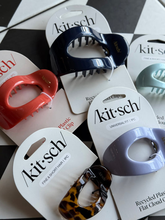 Kitsch Flat Cloud Clip- * Multiple Sizes & Colors *