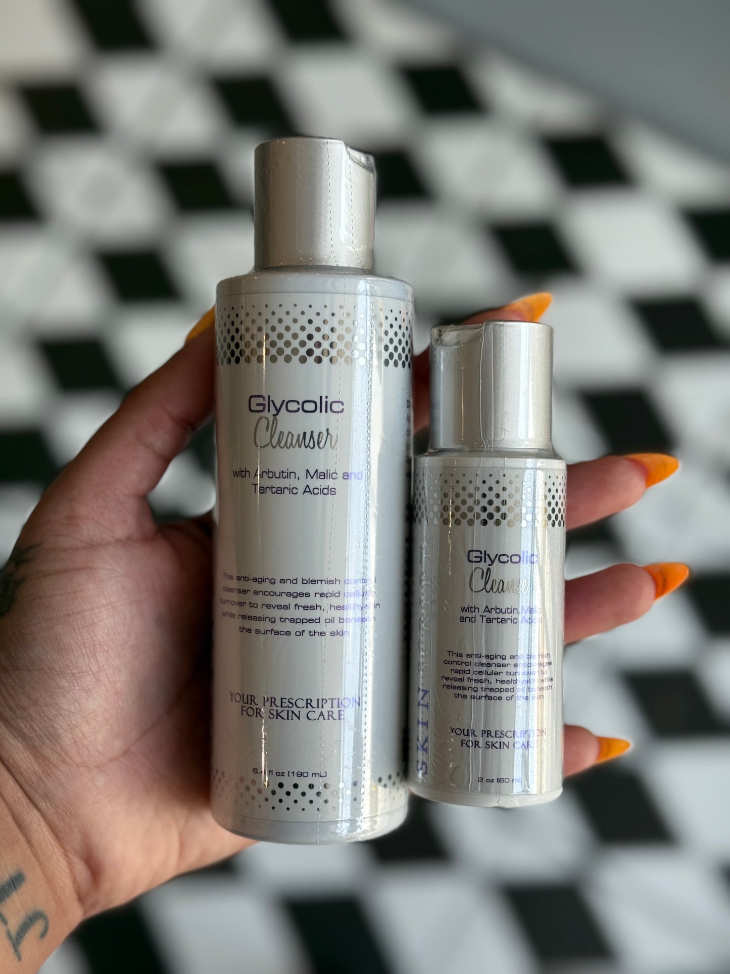 Skin Script Glycolic Cleanser- * 2 Sizes *