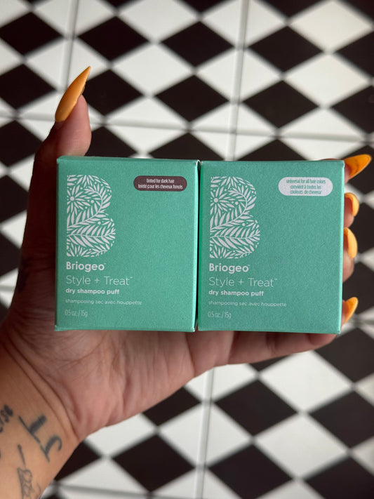Briogeo Style + Treat™ Biotin Dry Shampoo Puff- * 2 Shades *