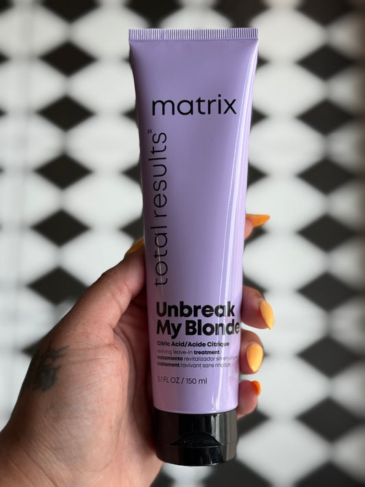 Matrix Unbreak My Blonde Reviving Leave-In Treatment