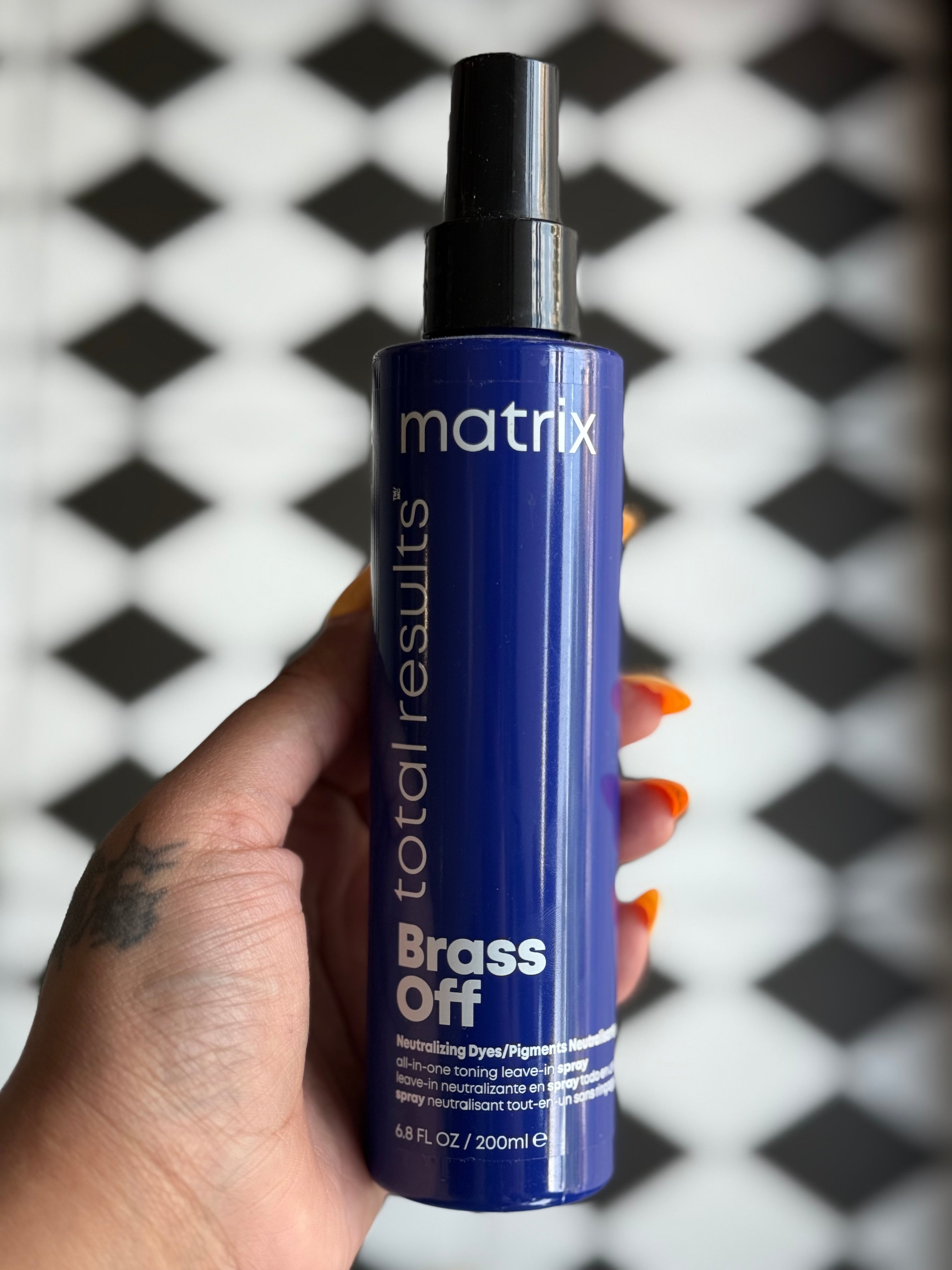 Matrix Brass Off Toning Leave In Spray