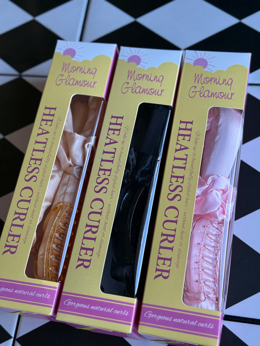 Morning Glamour Signature Satin Heatless Curlers- * Multiple Colors *