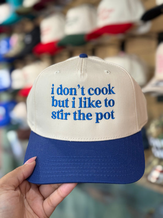 Stir the Pot Embroidered SnapBack Hat