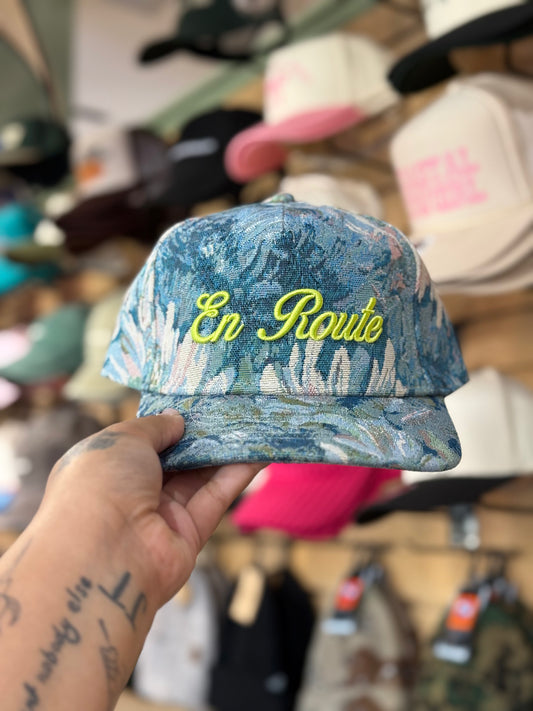 En Route Embroidered Floral Hat