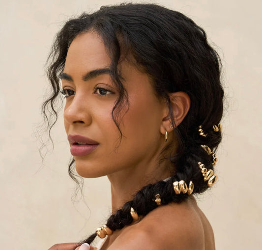 Kitsch Gold Metal Pony Pins